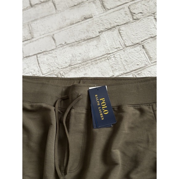Jersey Cargo Jogger Polo Ralph Lauren Olive Green Size M NWT - Picture 4 of 7